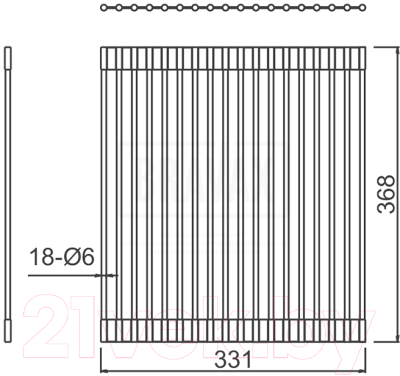 Изображение товара Коврик для сушки посуды Gerhans K30333-37 (330x370)
