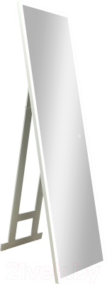 Зеркало Континент Tower White Led 45x17.5 (напольное)