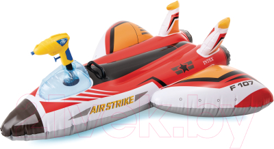 Надувная игрушка для плавания Intex Самолет / 57536 (красный)