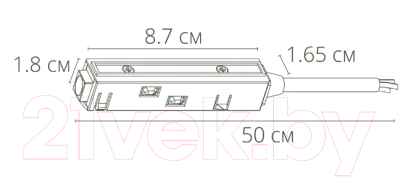 Коннектор для шинопровода Arte Lamp Linea-Accessories A480133