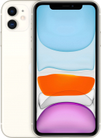 Смартфон Apple iPhone 11 64GB / 2BMWLU2 восстановленный Breezy Грейд B (белый) - 