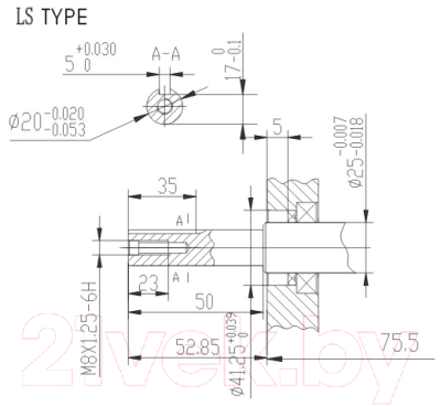 Двигатель бензиновый Lifan 170F D20