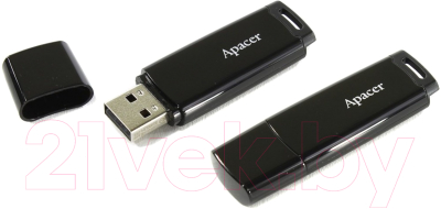 Изображение товара USB flash накопитель Apacer AH336 32GB Black (AP32GAH336B-1)