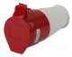 Розетка силовая ЭРА R-32-3P-PE-IP44 / Б0032865 - 