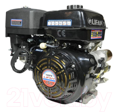 Двигатель бензиновый Lifan 190FD D25 (For R)