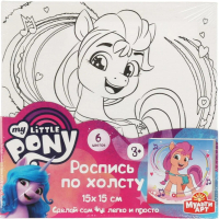 

Набор для творчества MultiArt, Мой маленький пони / 100CANV15X15-MLP