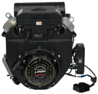 Двигатель бензиновый Lifan LF2V78F-2A Pro New D25 20А (27л.с) - 