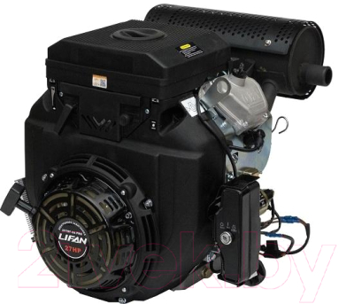 Двигатель бензиновый Lifan LF2V78F-2A Pro New D25 20А (27л.с)