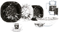 Набор столовой посуды Luminarc Carine Marble Black / V2709 - 