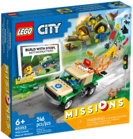 Конструктор Lego City Миссии по спасению диких животных 60353 - 
