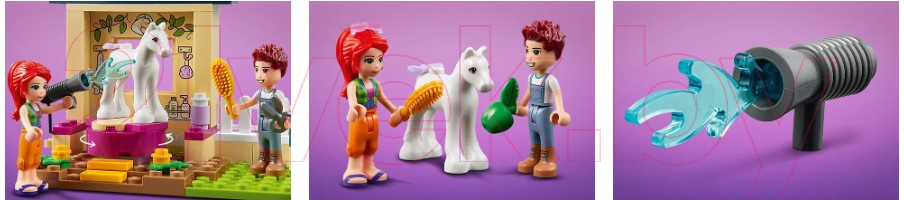 Конструктор Lego Friends Конюшня для мытья пони 41696