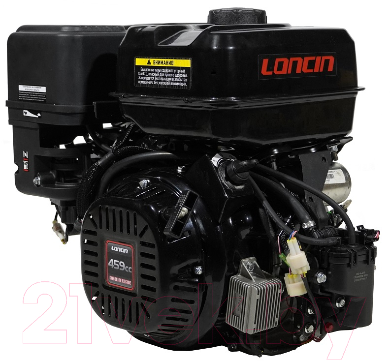 Двигатель бензиновый Loncin H460i LC192FD-EFI A Type D25мм 7А