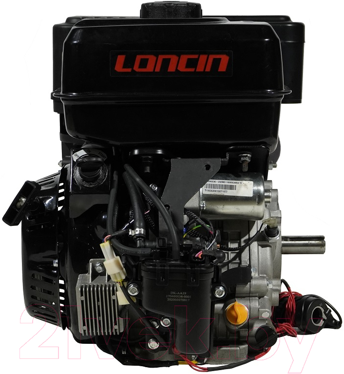 Двигатель бензиновый Loncin H460i LC192FD-EFI A Type D25мм 7А