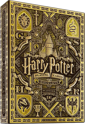 Игральные карты Theory 11 Harry Potter Deck - Yellow. Hufflepuff / T1156 - 