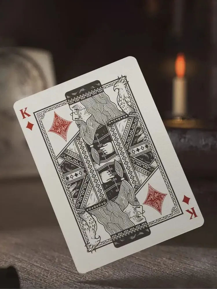 Игральные карты Theory 11 Harry Potter Deck - Green. Slytherin / T1157 — фото 4