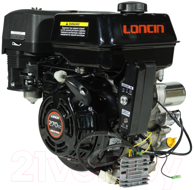 Двигатель бензиновый Loncin G270FD D25 5А A Type