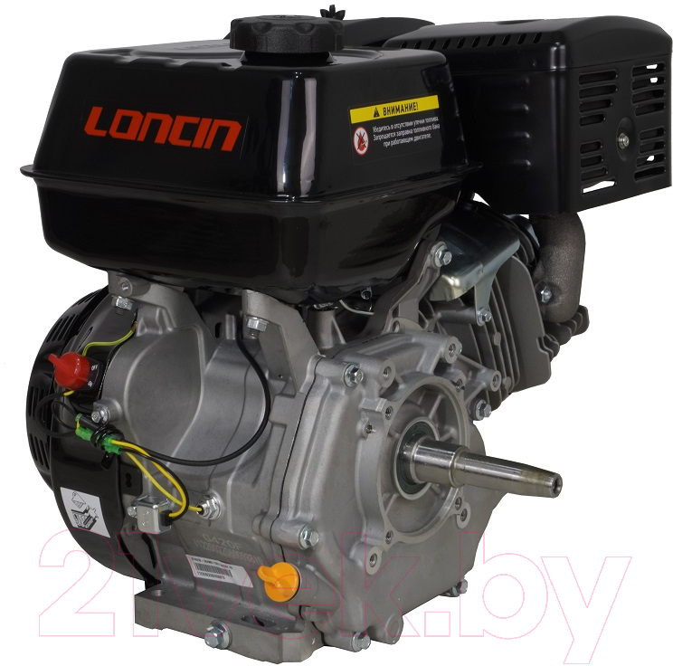 Двигатель бензиновый Loncin G420F конусный вал 105.95мм