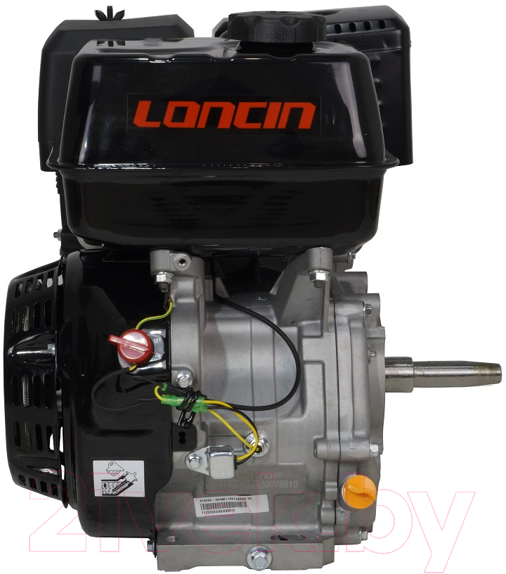 Двигатель бензиновый Loncin G420F конусный вал 105.95мм