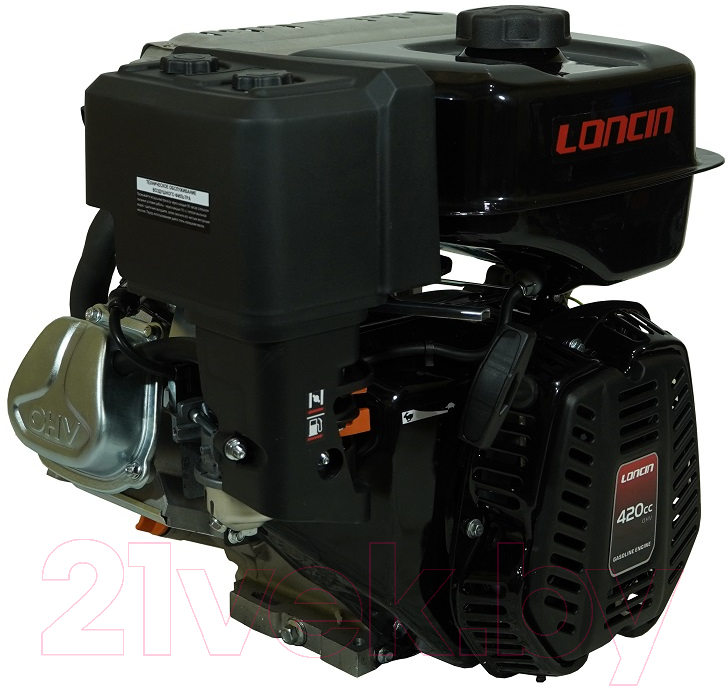 Двигатель бензиновый Loncin LC190FA D25 5А A Type