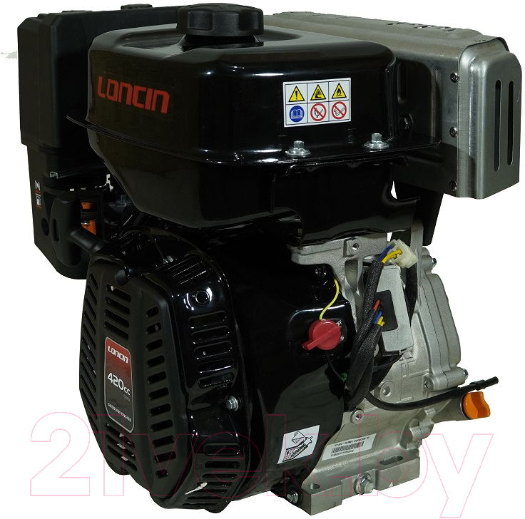 Двигатель бензиновый Loncin LC190FA D25 5А A Type