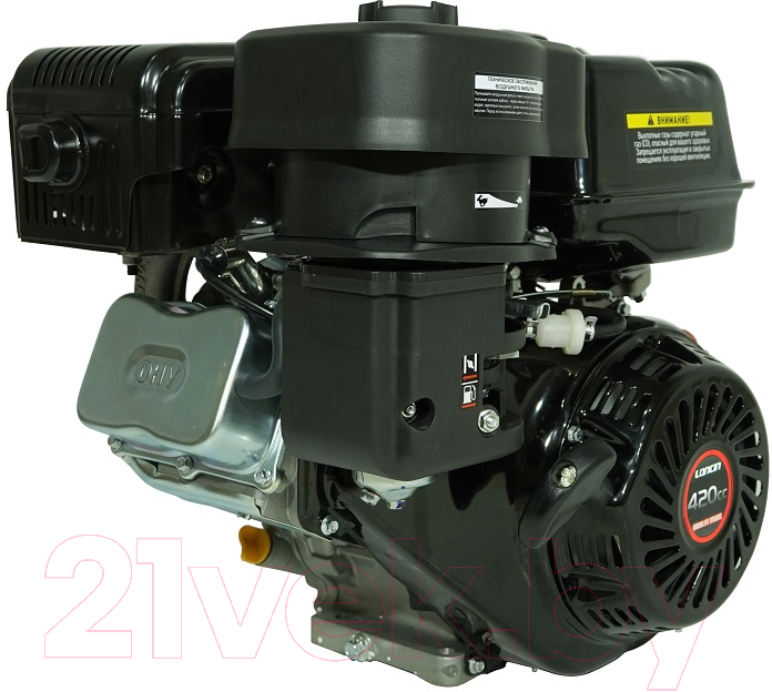 Двигатель бензиновый Loncin G420FA D25 A Type