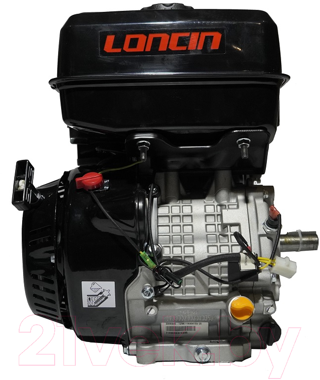 Двигатель бензиновый Loncin LC192F D25 0.6А