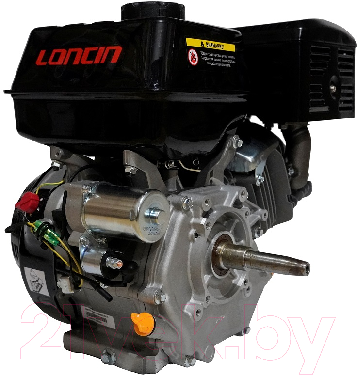 Двигатель бензиновый Loncin G420FD Конусный вал 105.95мм L Type