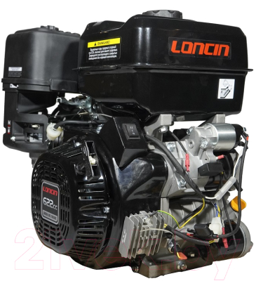 Двигатель бензиновый Loncin LC196FD D25 20A (D Type)