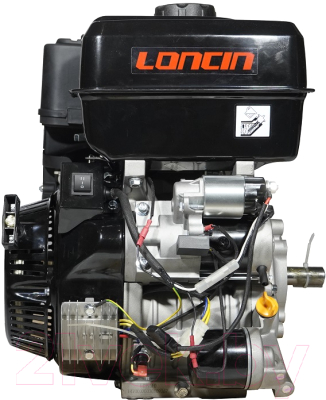 Двигатель бензиновый Loncin LC196FD D25 20A (D Type)