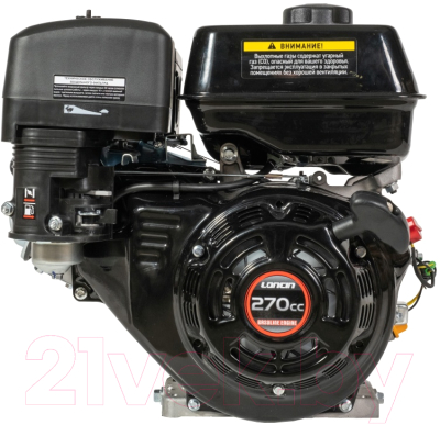 Двигатель бензиновый Loncin G270F-B D22 (M Type)