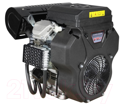 Двигатель бензиновый Loncin LC2V78FD-2 B2 Type (V-образный 678см куб конус 3:16 0.8А электрозапуск)