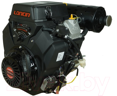 Двигатель бензиновый Loncin LC2V80FD A Type (V-образн 76 см куб D25.4мм 20А ручной и электрический)