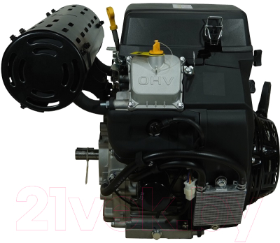 Двигатель бензиновый Loncin LC2V80FD A Type (V-образн 76 см куб D25.4мм 20А ручной и электрический)