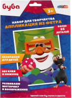 

Набор для творчества MultiArt, Буба. Аппликация из фетра / FELTART-BUBA1