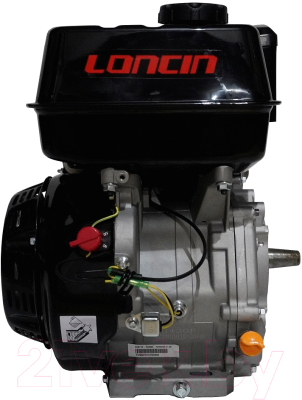 Двигатель бензиновый Loncin G420F 190F-1 Конусный вал 45.5мм B Type