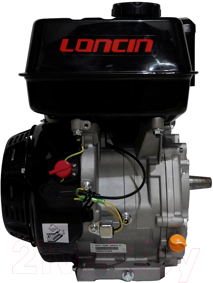 Двигатель бензиновый Loncin G420F D25 5А A Type