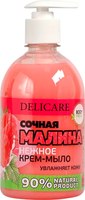 Мыло жидкое Delicare Body Fresh Малина (500мл) - 