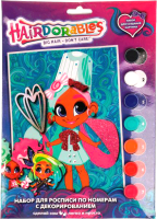 

Картина по номерам MultiArt, Hairdorable / 200CANV17X23D-HD1