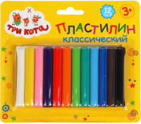 

Пластилин MultiArt, Три Кота / MCB-12-TC