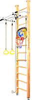 Детский спортивный комплекс Kampfer Helena Ceiling Basketball Shield (3м, натуральный/белый) - 