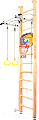 Детский спортивный комплекс Kampfer Helena Ceiling Basketball Shield (3м, натуральный/белый)