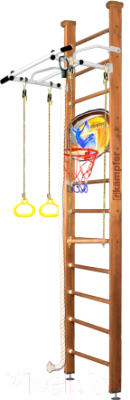 Детский спортивный комплекс Kampfer Helena Ceiling Basketball Shield (3м, ореховый/белый антик)