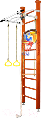 Детский спортивный комплекс Kampfer Helena Ceiling Basketball Shield (стандарт, вишневый/белый антик)