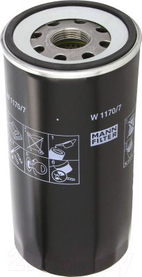 

Масляный фильтр Mann-Filter, W1170/7