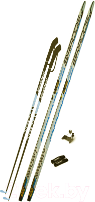 Комплект беговых лыж STC NN75 Step 180/140 (желтый)