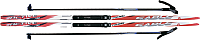 Комплект беговых лыж STC NNN 205/165 (красный) - 