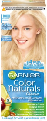 

Крем-краска для волос Garnier, Блонд, Color Naturals Creme 1000