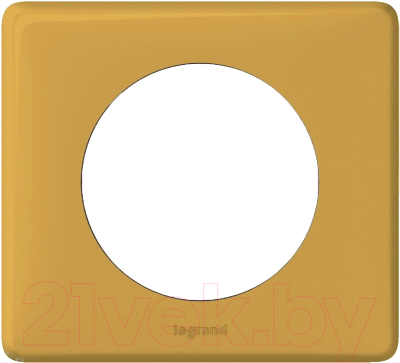 Рамка для выключателя Legrand Celiane 68671 (шафран)