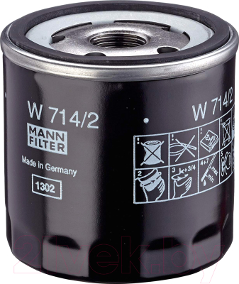 Масляный фильтр Mann-Filter W714/2