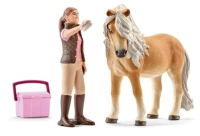 

Набор фигурок коллекционных Schleich, Конюх и Исландский пони / 41431